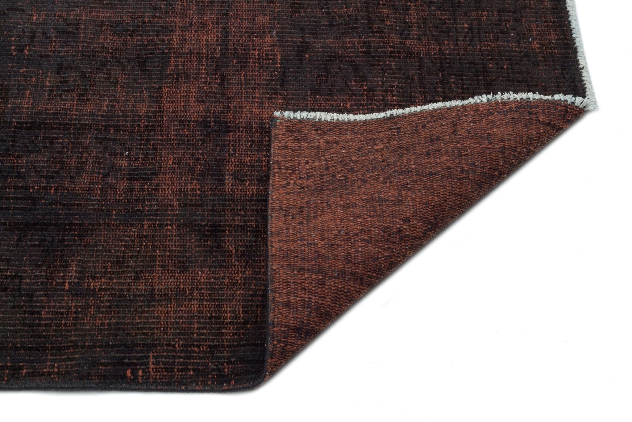 Atina 34404 Brown Vintage Wool Handmade Area Rug 5'8" x 9'2"