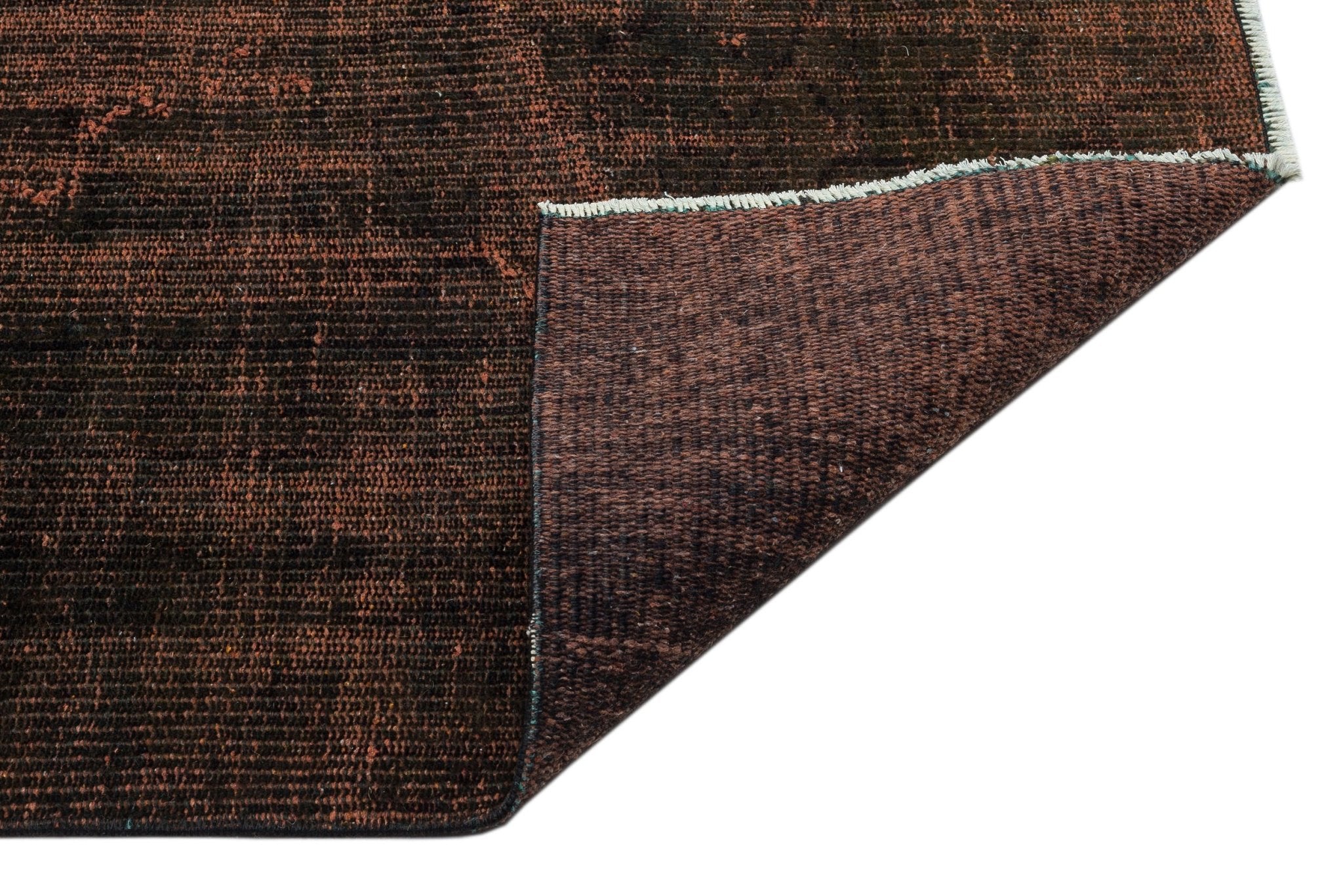 Atina 34794 Brown Vintage Wool Handmade Area Rug 5'1" x 8'7"