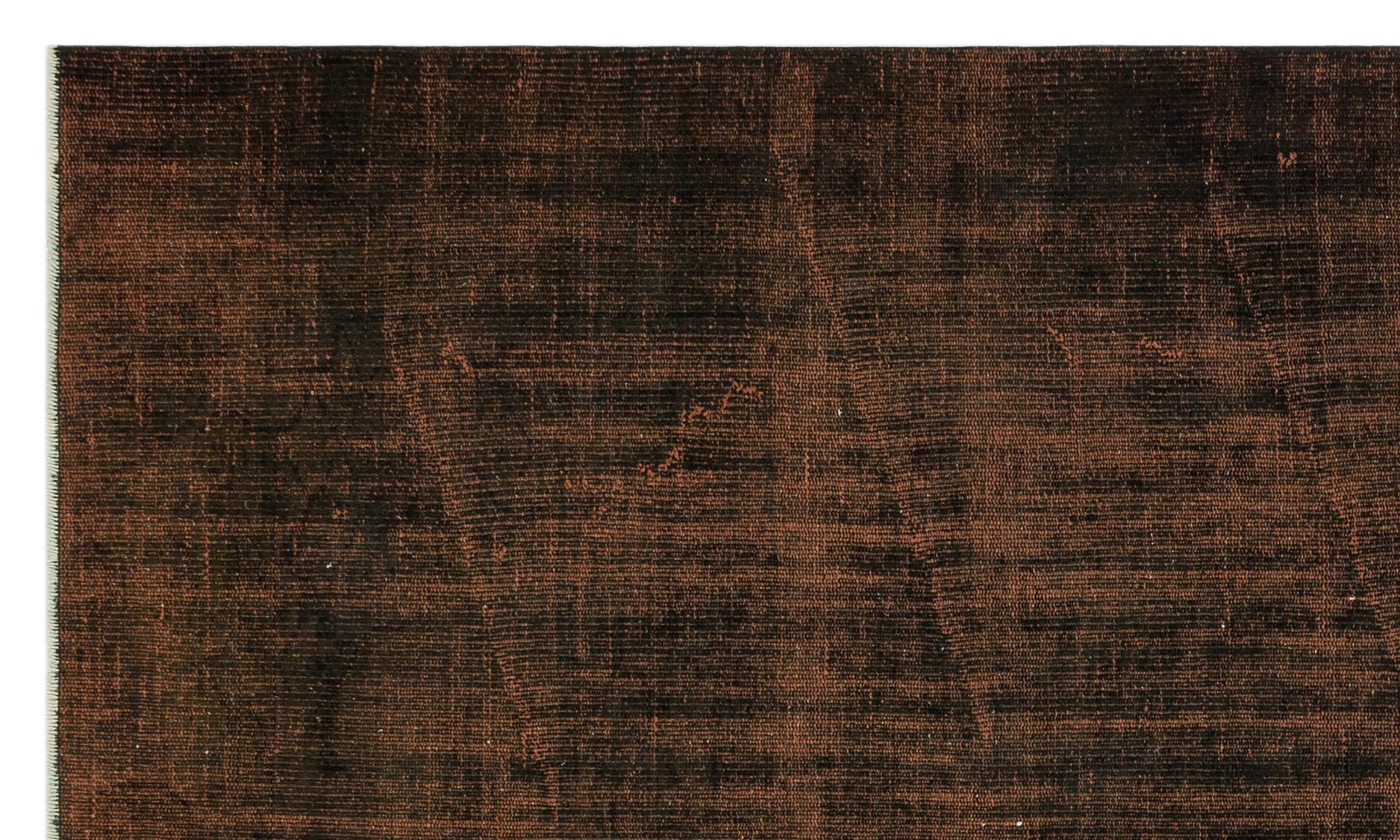 Atina 34794 Brown Vintage Wool Handmade Area Rug 5'1" x 8'7"