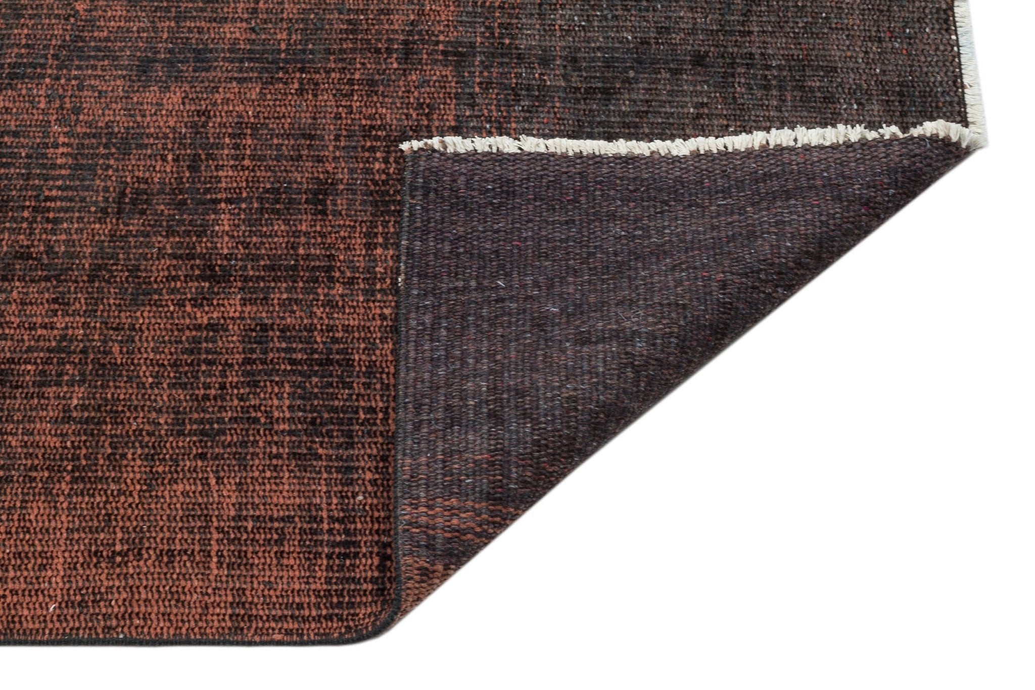 Atina 35216 Brown Vintage Wool Handmade Area Rug 5'7" x 8'9"