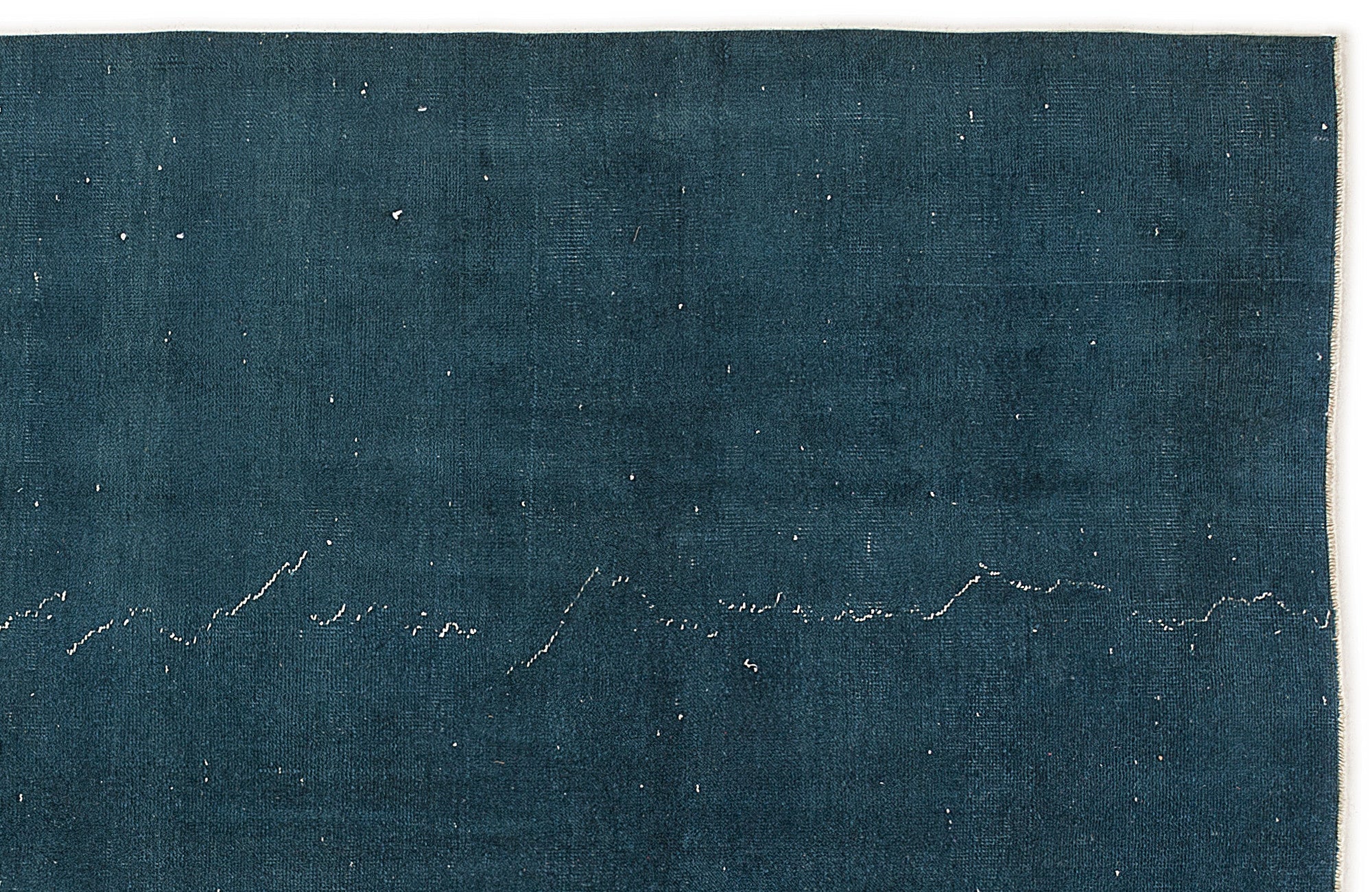 Atina 7632 Green Vintage Wool Handmade Area Rug 5'7" x 9'3"