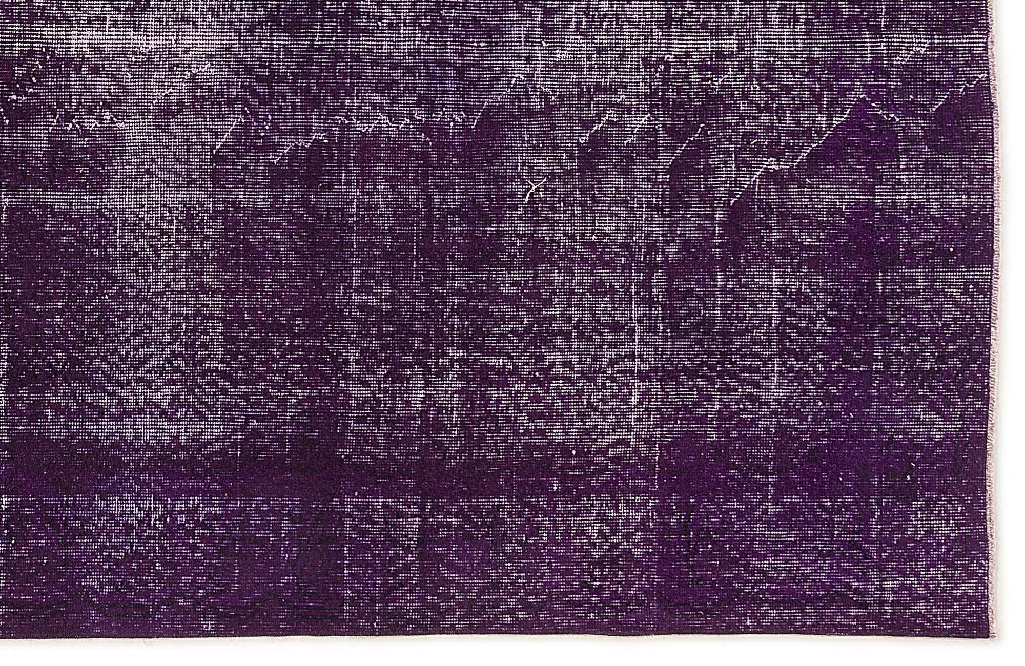 Atina 7650 Purple Vintage Wool Handmade Area Rug 5'3" x 8'4"