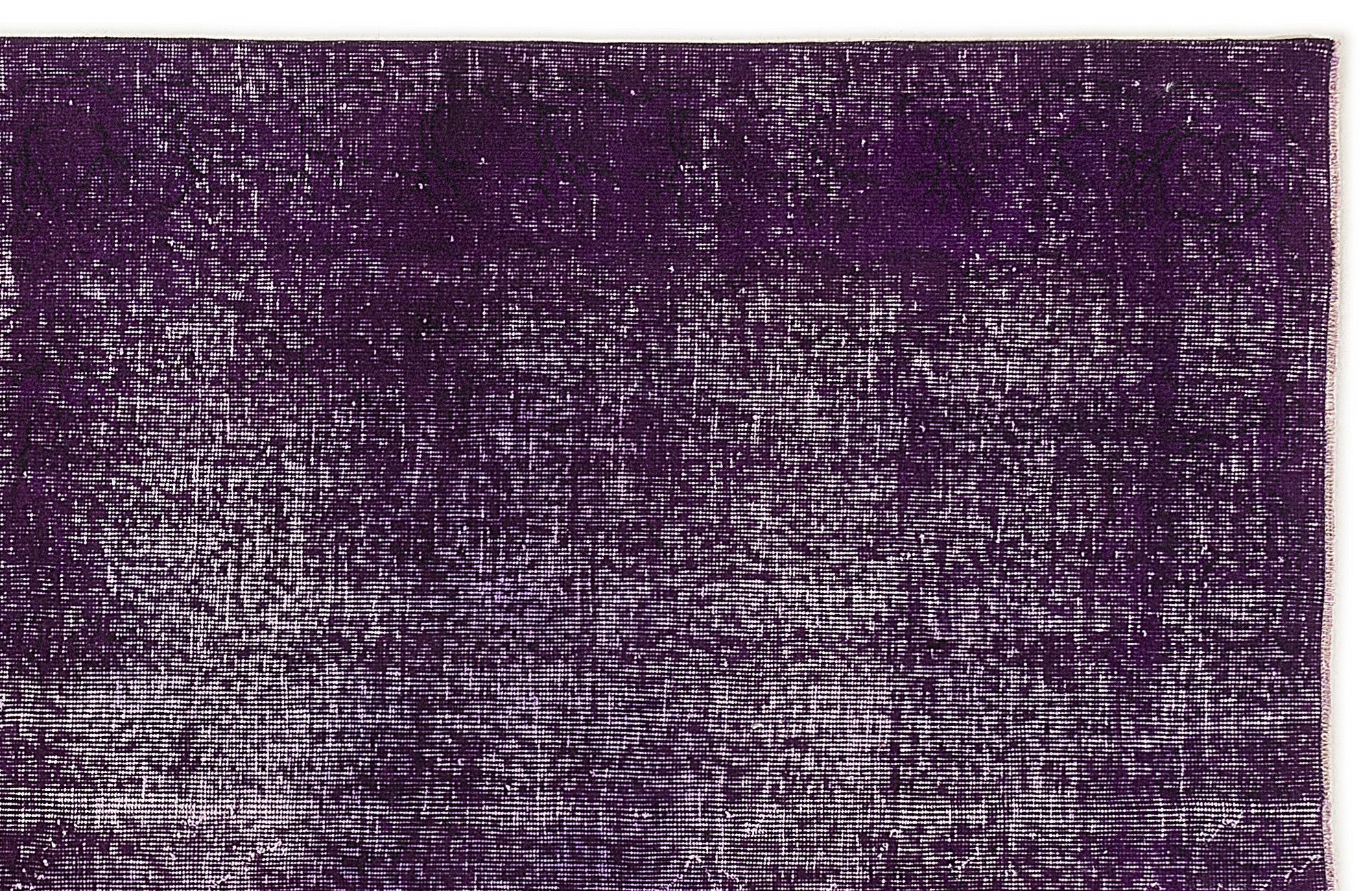Atina 7650 Purple Vintage Wool Handmade Area Rug 5'3" x 8'4"