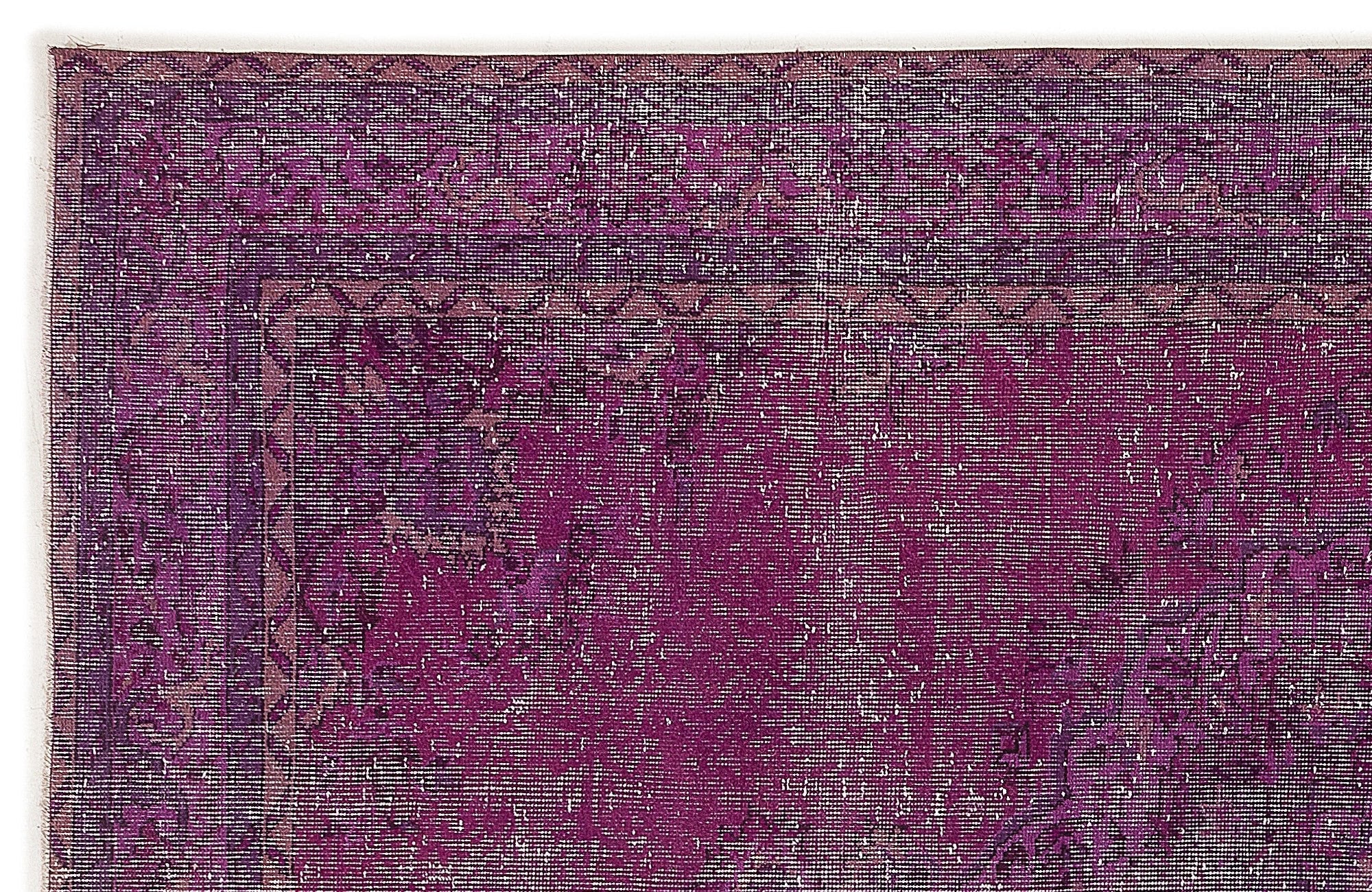 Atina 7765 Pink Vintage Wool Handmade Area Rug 5'11" x 9'10"