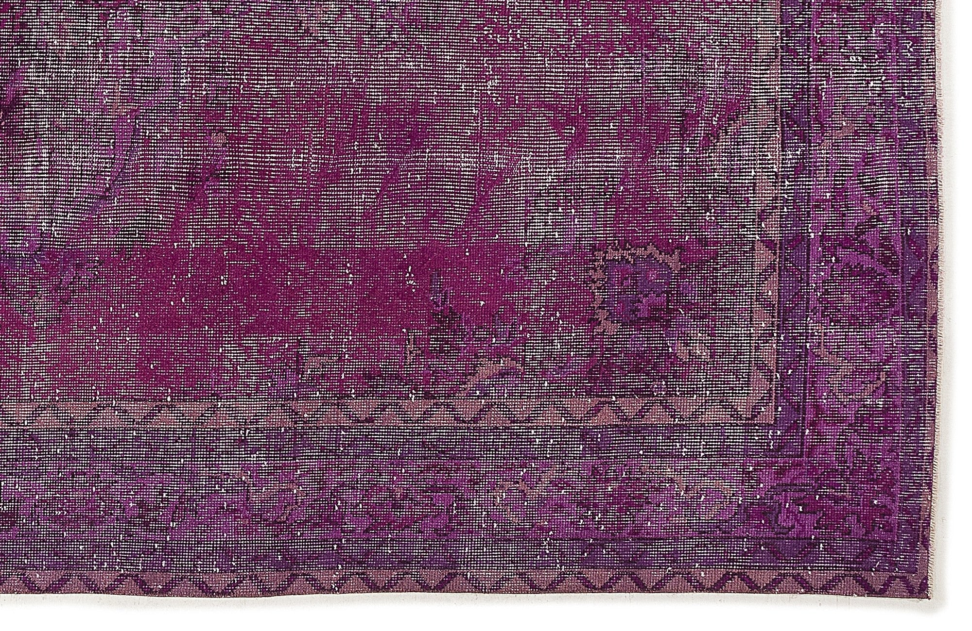 Atina 7765 Pink Vintage Wool Handmade Area Rug 5'11" x 9'10"