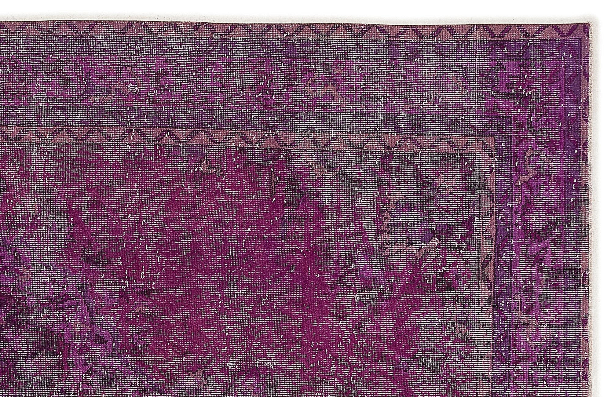 Atina 7765 Pink Vintage Wool Handmade Area Rug 5'11" x 9'10"