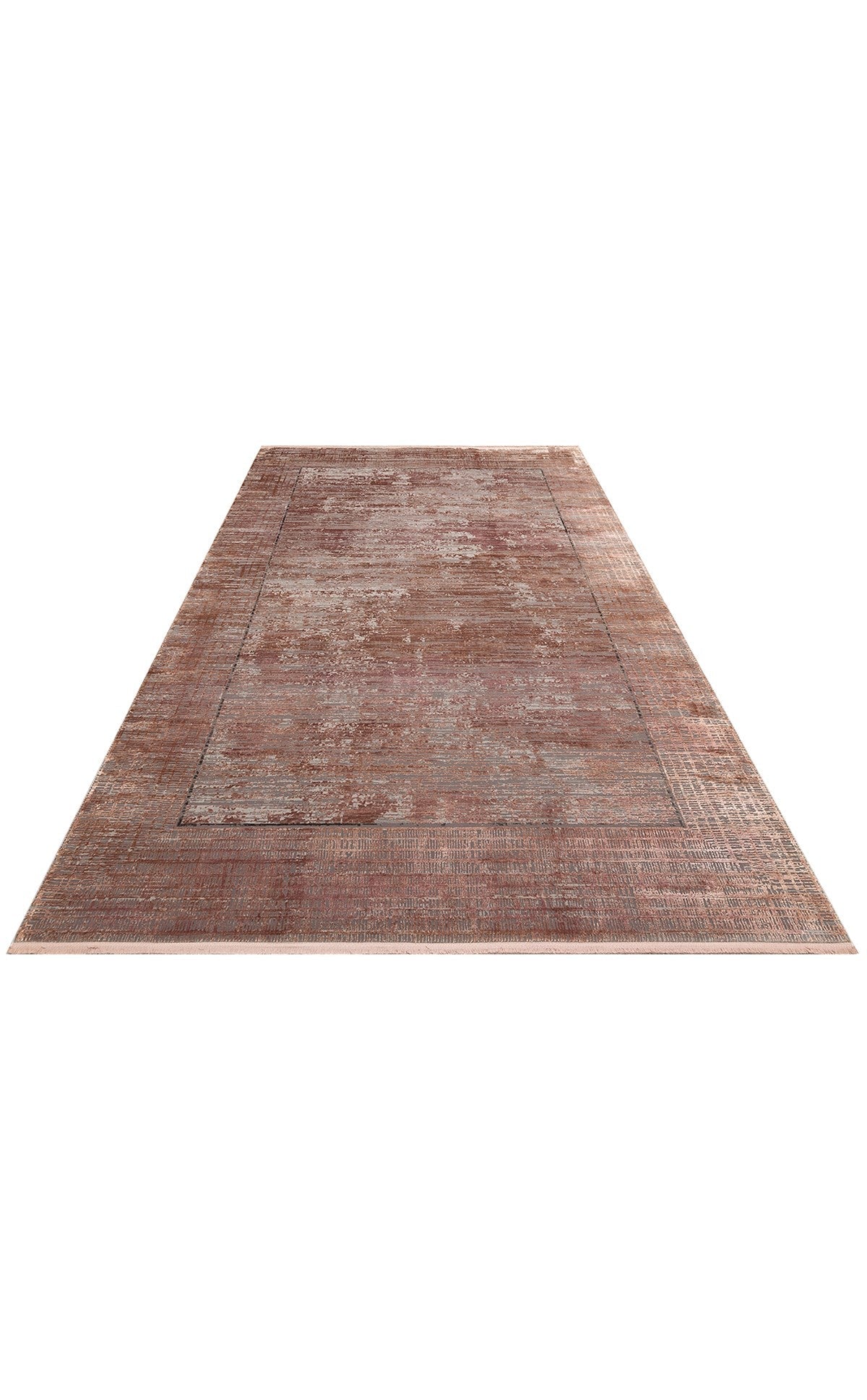 Modern Area Rug – Machine Made Rug Bronze Carpet, Overdyed Living Room Carpet